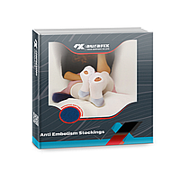 Компресійні панчохи на пологи антиемболічні розмір 2 (S) (13-18 мм.рт.ст.) Aurafix білий