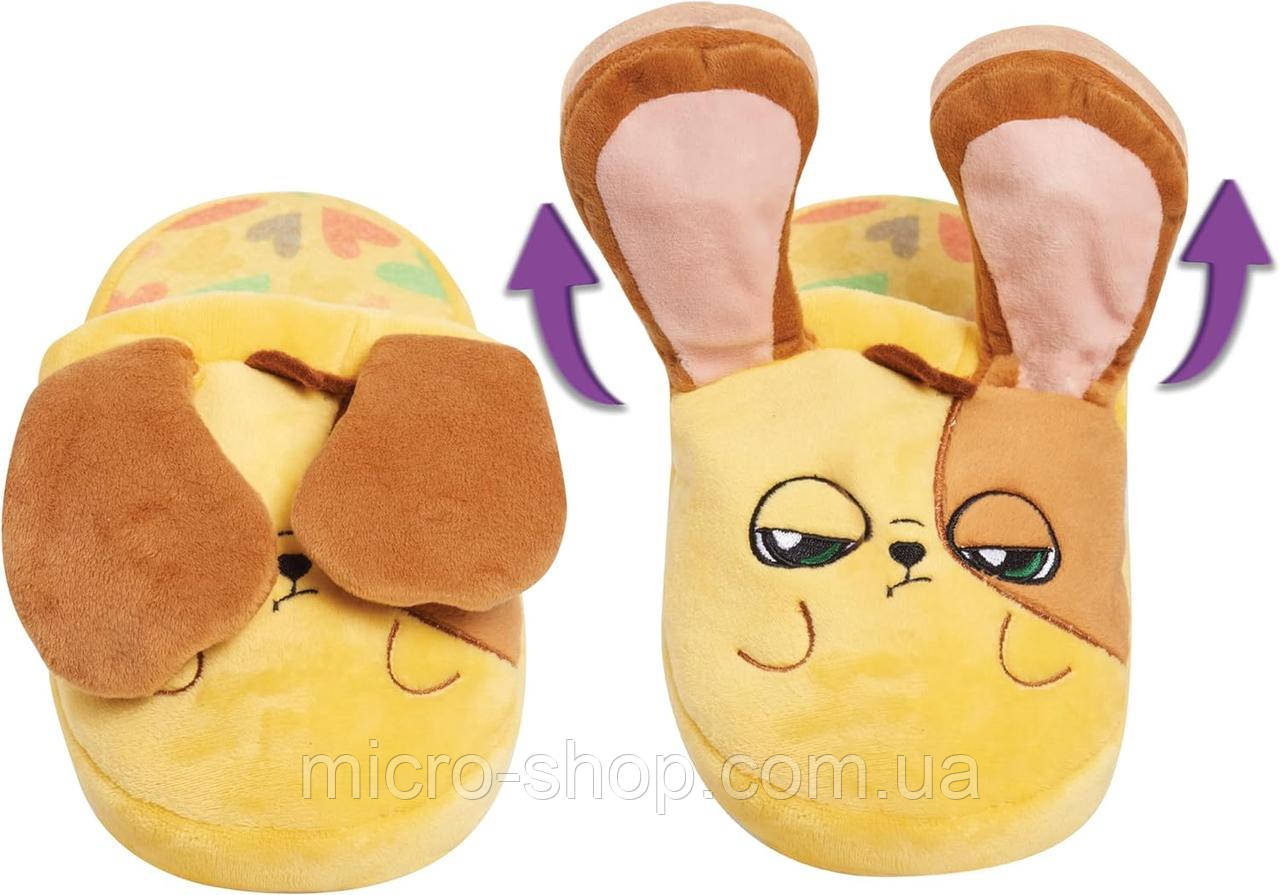 Інтерактивні дитячі капці Фліпіз Цуценя Flipeez Slippers Puppy