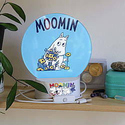 LED Нічник світильник Муммі Тролі «З букетом» / Moomin