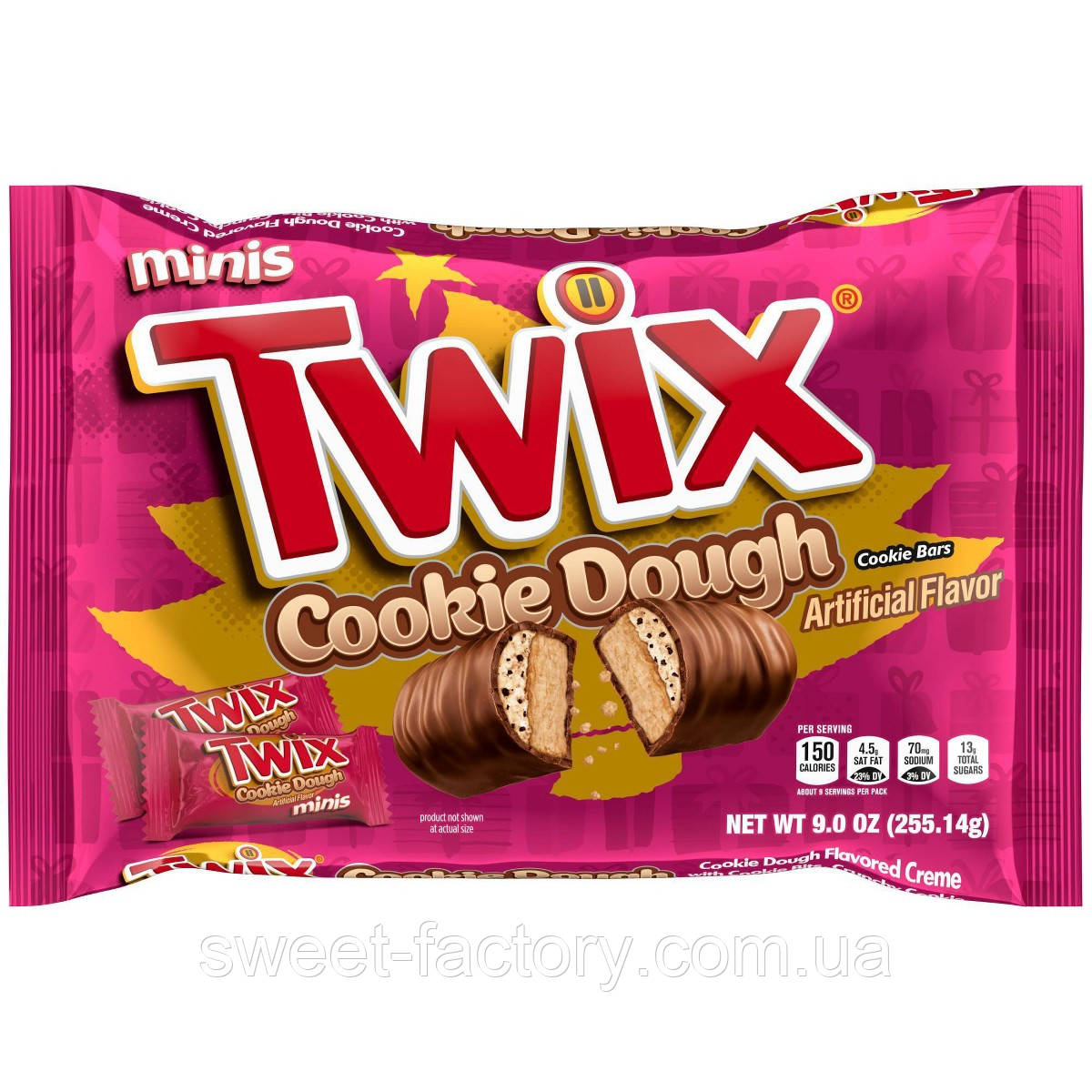 Батончики Twix Cookies Dough Minis 255g