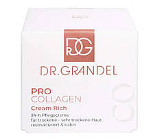 Реструктуруючий живильний крем з насиченою текстурою Dr. Grandel Pro Collagen Cream Rich, 50 мл, фото 3