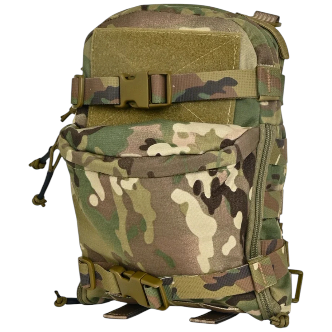 Штурмовий рюкзак до плитоноски SMALL PACK з кріпленням моллє у кольорі мультикам, фото 1