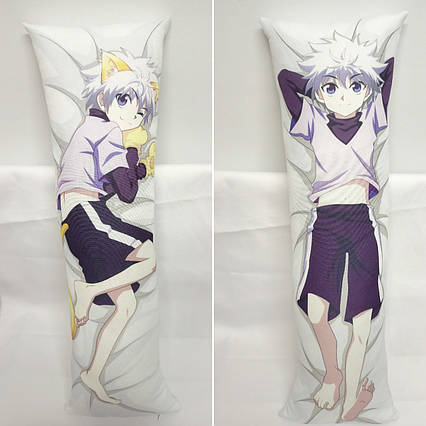 Дакімакура Hunter x Hunter Кіллуа Золдік (54см х 18см) | Аніме подушка