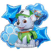 Набір фольгованих куль "Роккі", 5 шт.