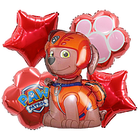 Набір фольгованих куль "Зума", 5 шт.