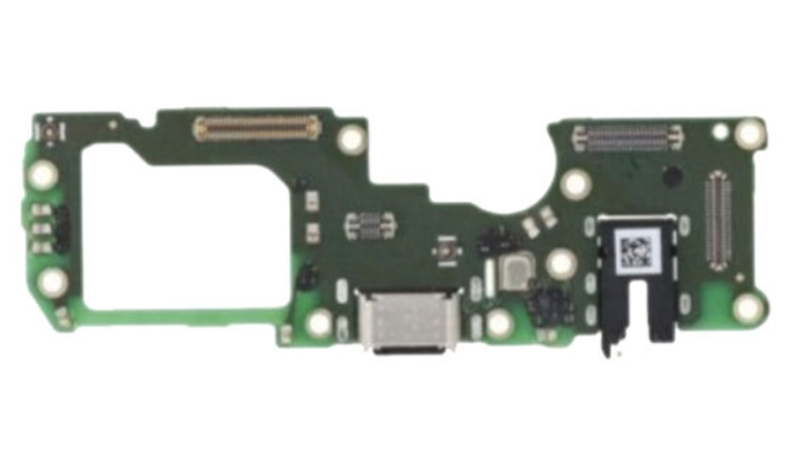Шлейф для Oppo A96; OnePlus Nord N20 5G, з роз'ємом заряджання, з роз'ємом для навушників, плата заряджання