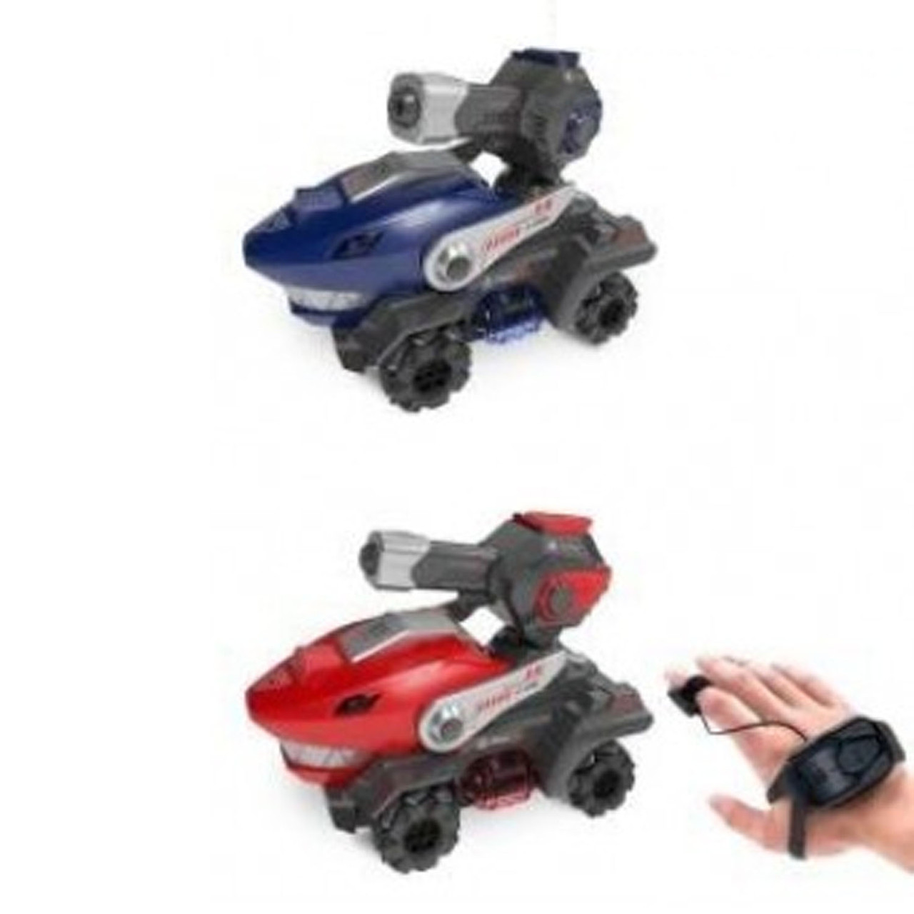 Машинка на радіокеруванні (2.4GHz, пульт управління, браслет управління, стріляє, світло, звук) G472942-655-69, фото 1