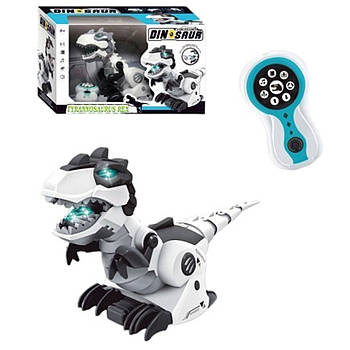 Динозавр робот на радіокеруванні (їздить, світло, звук, на батарейках) G265901-128A-21