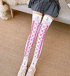 Жіночі панчохи з малюнком, фото 2