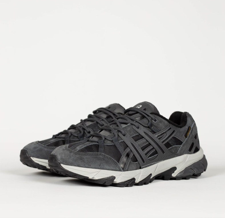 Чоловічі зимові Термо кросівки Asics Gel-Sonoma 15-50 gtx termo Асікс Гель Сонома Гортекс сірі теплі осінь зима