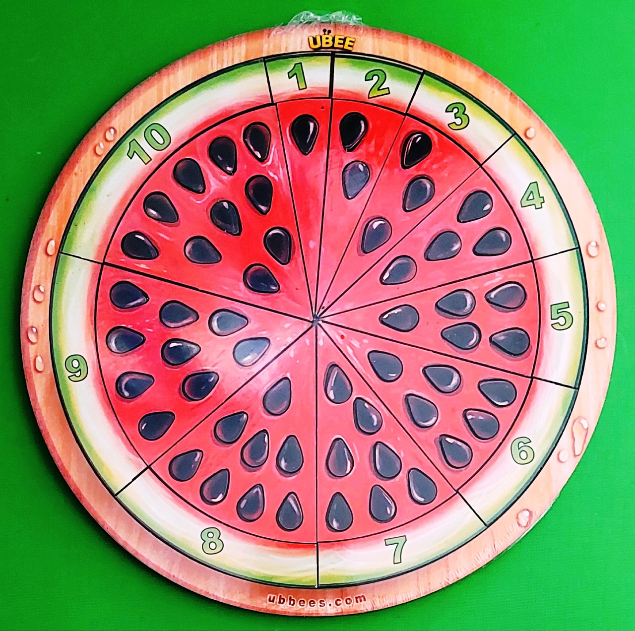 UBumblebees Дерево Сортер Кавун 2 (ПСД171)