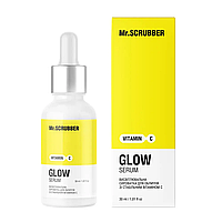 Висвітлювальна сироватка для обличчя Glow Vitamin C зі стабільним вітаміном С Mr.SCRUBBER 30 мл