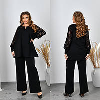 Жіночий нарядний костюм батал, фото 3