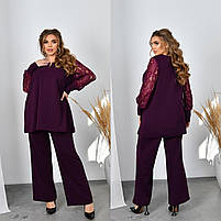 Жіночий нарядний костюм батал, фото 9