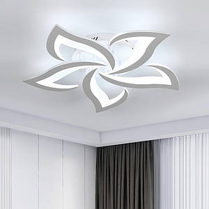 Стельова Led люстра Лотос до 18 м² з керуванням пультом ELLA 70W