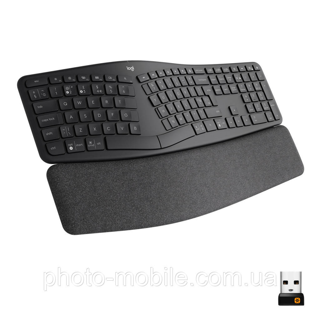 Клавіатура Logitech K860 Ergo Graphite