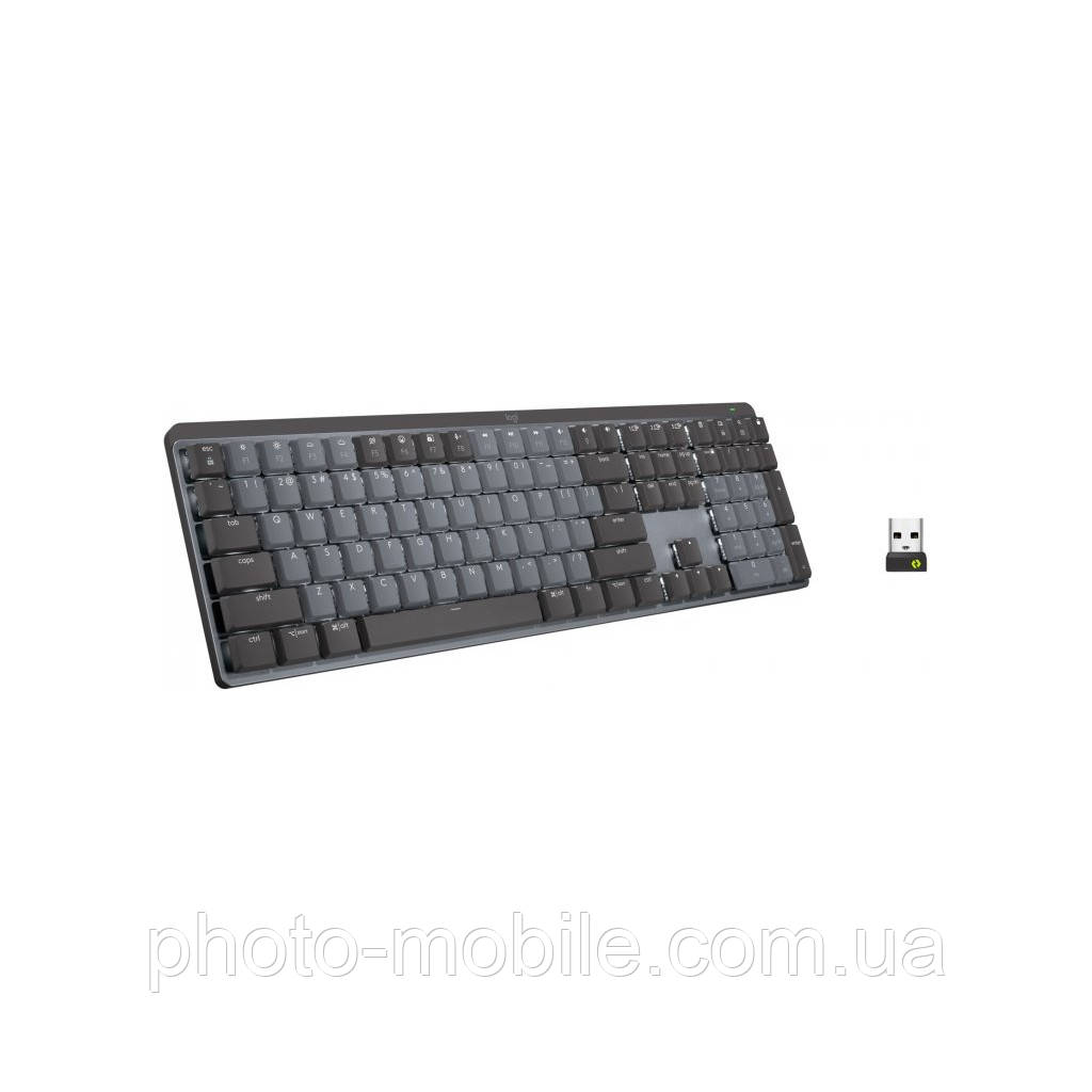 Клавіатура Logitech MX Mechanical Wireless Illuminated Performance UA Graphite