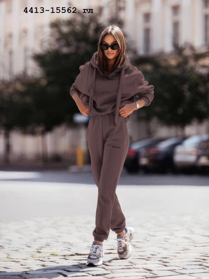 Костюм жіночий теплий норма та батал 4413-15562 гл, фото 1