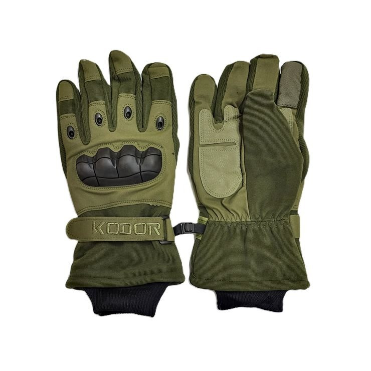 Рукавиці тактичні KODOR повнопалі зимові олива, фото 1