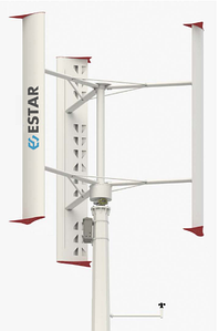 Вертикальний вітрогенератор ESTAR-V 5 кВт