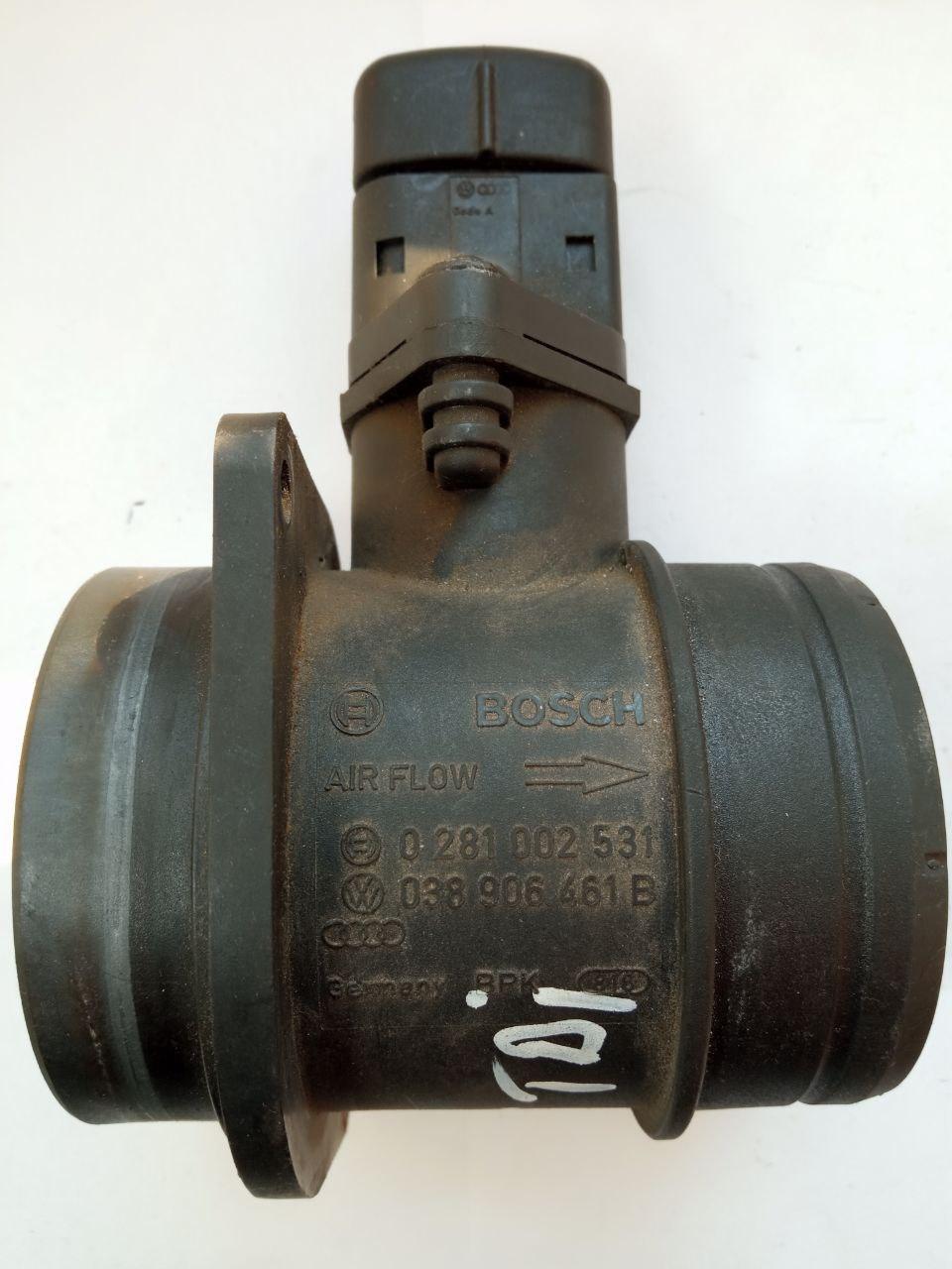 Витрата повітря Volkswagen / Audi / Skoda Fabia TDi Bosch 0 281 002 531 / 0281002531 / 038 906 461 B / 038906461B