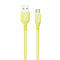 Кабель USB Type-C ColorWay CW-CBUC043-Y 2,4A 1м жовтий, фото 4