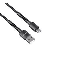 Кабель USB Type-C Havit HV-CB6197 2,1А 1м чорний, фото 3