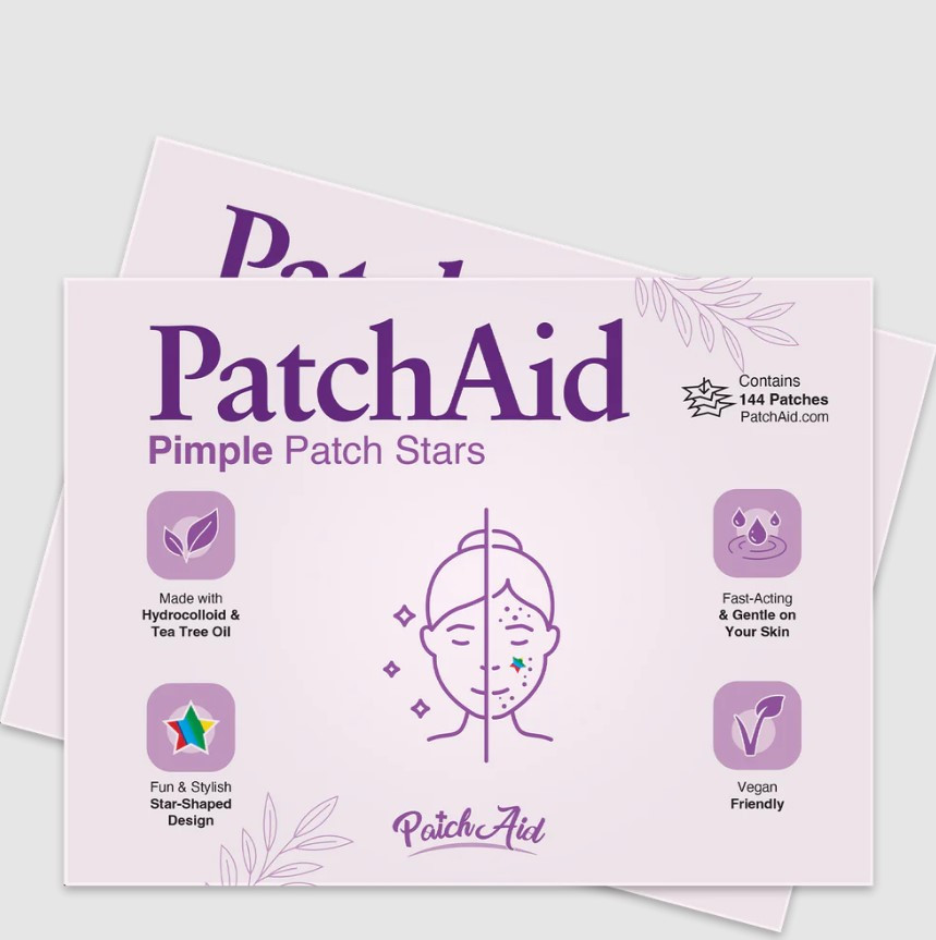 Patch Aid Pimple Patch Stars / Патч від прищів Зірка 144 шт.