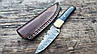 Ніж для оброблення з дамаської сталі «С - 87», фото 6