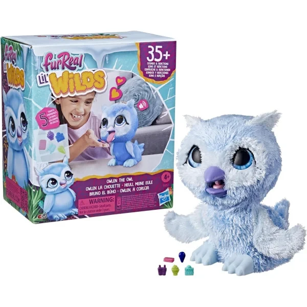 Інтерактивна іграшка Сова FurReal Lil’ Wilds Owlen The Owl Toy Electronic Pets Hasbro.