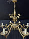 Люстра на 6 променів. Бронзова. Привезена з Іспанії 🇪🇸 ✅ діаметр 75 см, висота 72 см. 💶 ЦИНА: 240 Я Наш сай, фото 2