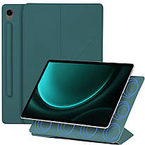Чохол Galeo Magnetic Origami для Samsung Galaxy Tab S9 11" / Tab S9 FE Dark Green