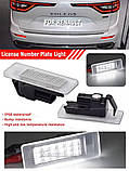 Led підсвітка номера Renault Megane IV, Scenic IV, Clio IV-V, Master III, Espace V, Koleos II, Trafic III, фото 3