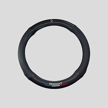 Чохол на кермо для автомобіля з логотипом Renault