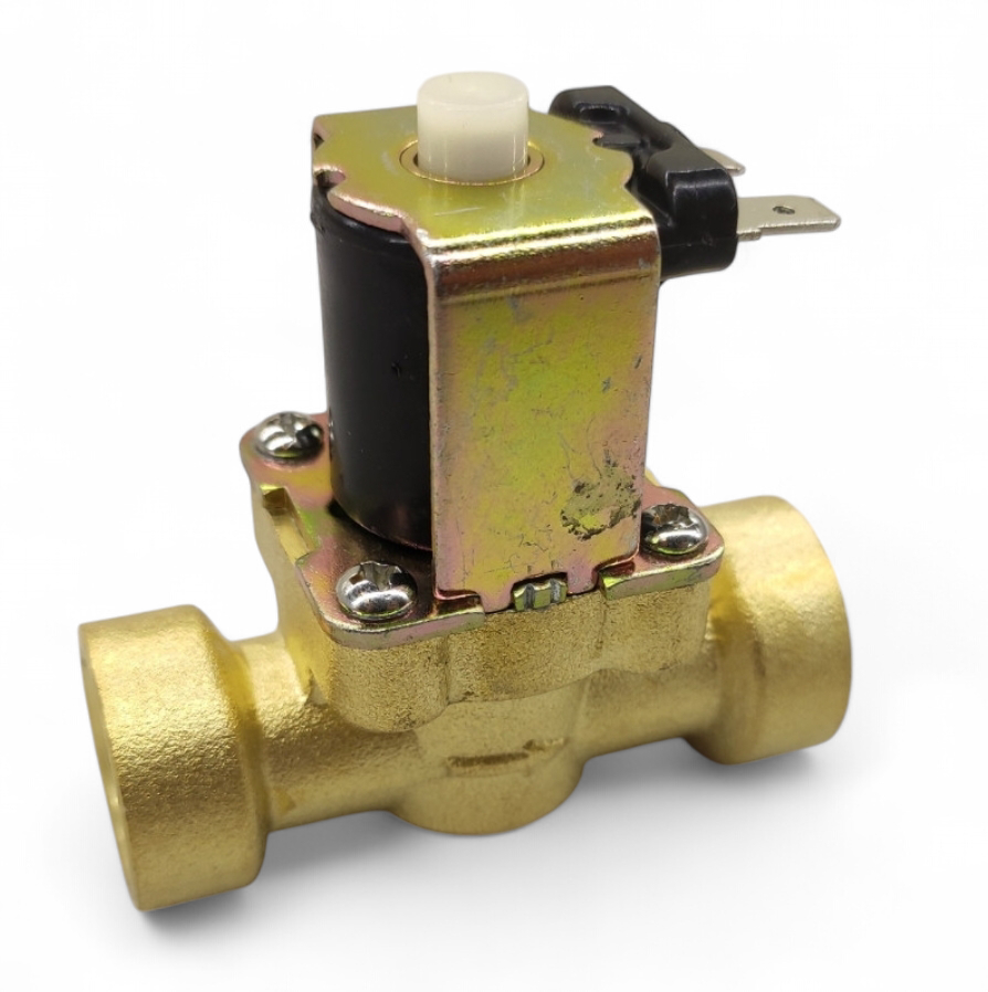 Клапан електромагнітний нормально відкритий G1/2 24 вольти, фото 1