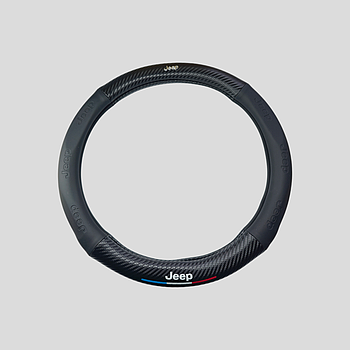 Чохол на кермо для автомобіля з логотипом Jeep