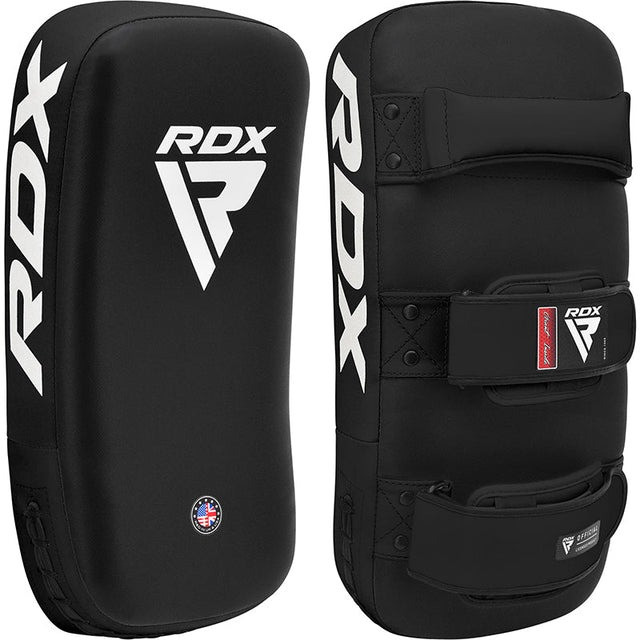 Пади для тайського боксу RDX T1 Curved Thai Kick Pad Black, фото 1