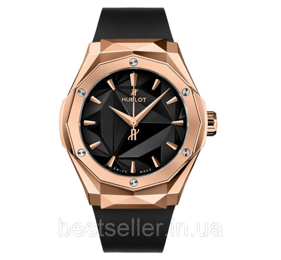 HUBLOT CLASSIC FUSION ORLINSKI TITANIUM 45MM KING GOLD. ААА (УЦЕНКА)