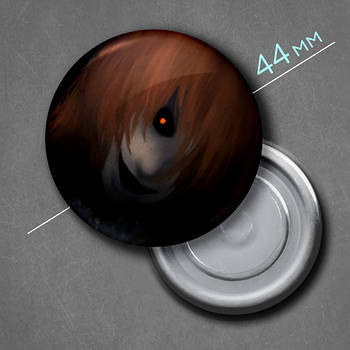 "Містер Чопед (Хомісайфер / Homicipher)" магніт круглий Ø44 мм