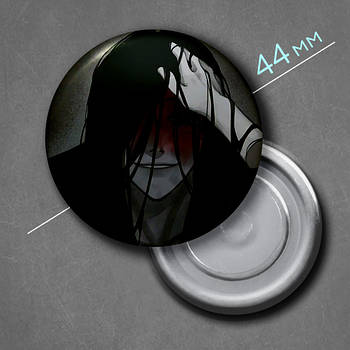 "Містер Кроулінг (Хомісайфер / Homicipher)" магніт круглий Ø44 мм