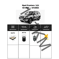 Комплект фільтрів Opel Frontera 3.2i (1997-2004) WIX