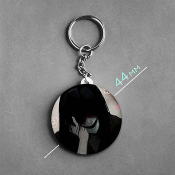 "Містер Кроулінг (Хомісайфер / Homicipher)" брелок круглий Ø44 мм