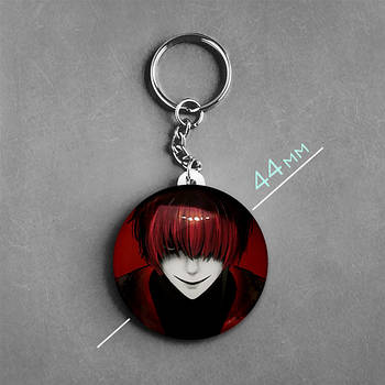 "Містер Скарлетелла (Хомісайфер / Homicipher)" брелок круглий Ø44 мм