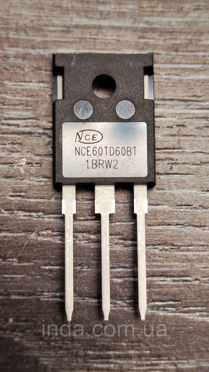 Транзистор NCE60TD60BT, Оригінал! 60A/120A, 600V IGBT NCE60TD60BP TO-247