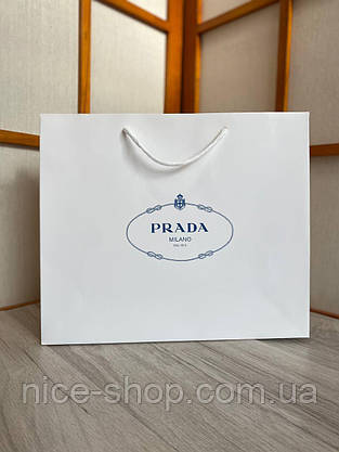 Подарунковий пакет Prada medium, фото 3