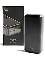 Мощный павербанк с быстрой зарядкой на 30000 mAh KP33 повербанк QC3.0 PD22.5W УМБ Power Bank павербанки
