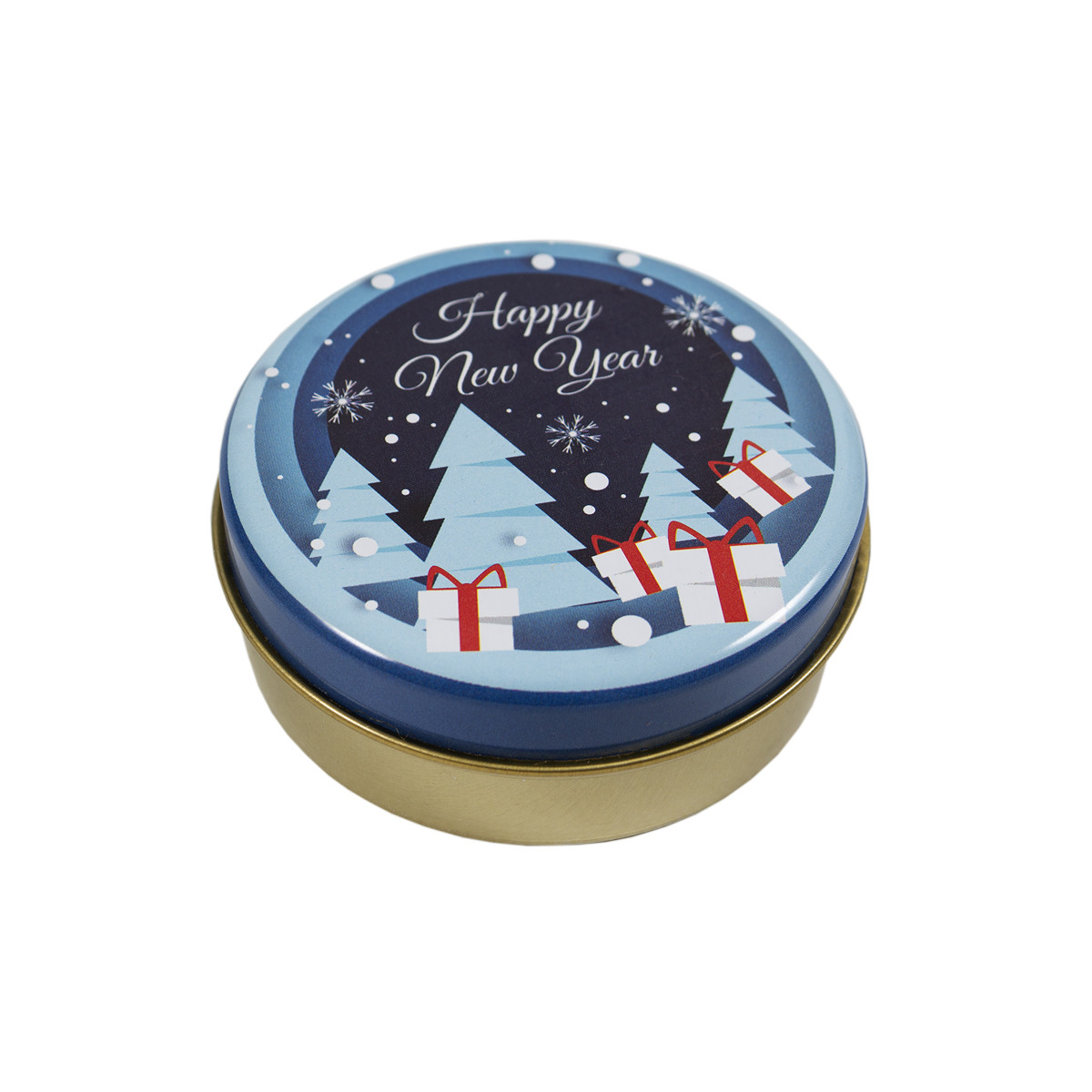 Аромасвічка з ароматом пряного гарбуза Lotus Home - Snowy forest 90 мл, фото 1