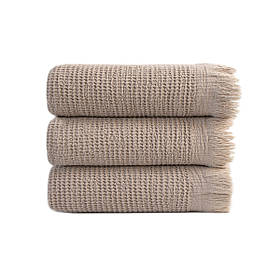 Набір рушників Lotus Home — Rius kahve кавовий 35*50 (3 од.)