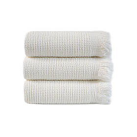 Рушник Lotus Home — Rius off white молочний 50*100