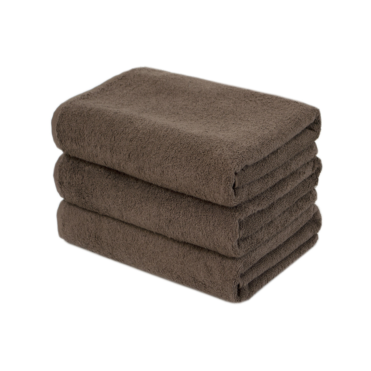 Рушник Lotus Home — Hotel Basic коричневий 70*140 (16/1) 400 г/м2, фото 1